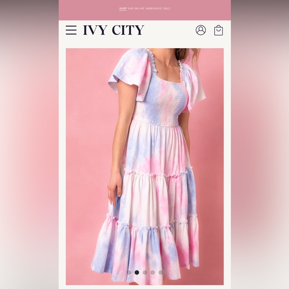 Ivy City Co Dresses & Skirts - Ivy City Co Cotton Candy Dress - Like New 🩵💓